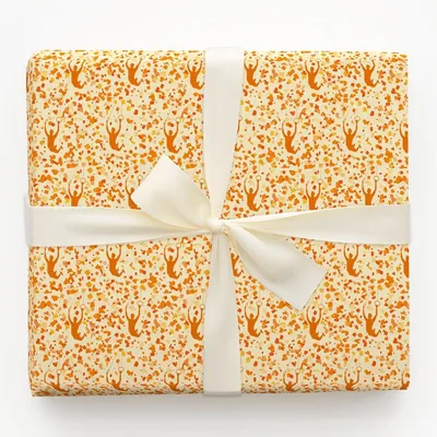 Swinging for Gold - Gift Wrap for Christmas, Holidays Wrapping Paper, Christmas Wrapping Paper