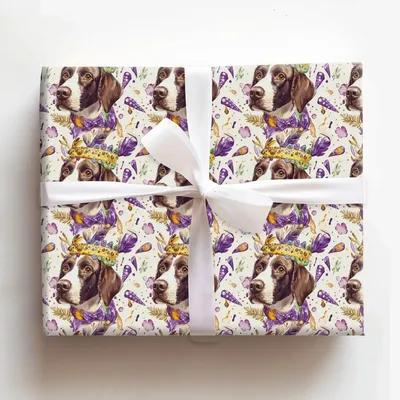 Mardi Gras GSP - Gift Wrap for Christmas, Holidays Wrapping Paper, Christmas Wrapping Paper