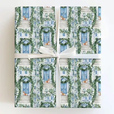 Corgmas - Gift Wrap for Christmas, Holidays Wrapping Paper, Christmas Wrapping Paper