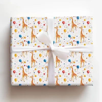 Celebration Circus - Gift Wrap for Christmas, Holidays Wrapping Paper, Christmas Wrapping Paper