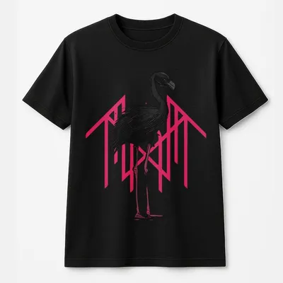 Sleep Token Even In Arcadia Flamingo Emblem T-Shirt, Retro Limited Sleep Token Heavy Metal T-Shirt, Gift For Rock Music Lover, Gifts For Fans