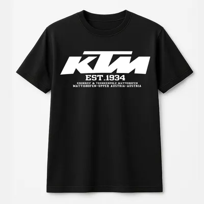 Ktm 1934 Ktm R T-Shirt Motorcycle Gift Streetwear Casual Multicolor Bright Colors Mens And Womens