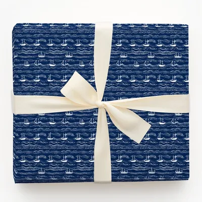 So Long Sailor - Gift Wrap for Christmas, Holidays Wrapping Paper, Christmas Wrapping Paper