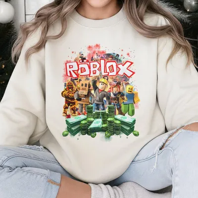 Roblox Vintage Youth Sweatshirt Roblox Meme Sweatshirt Gift For Fans Roblox Birthday Sweatshirt