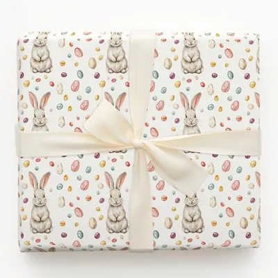 Easter Bean Bash - Gift Wrap for Christmas, Holidays Wrapping Paper, Christmas Wrapping Paper