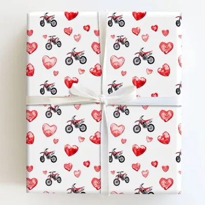Fueled by Love - Gift Wrap for Christmas, Holidays Wrapping Paper, Christmas Wrapping Paper