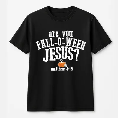 Are You Fall O Ween Jesus T-Shirt, Christian Halloween, Pumpkin Fall T-Shirt For Women And Men, Cozy Autumn Faith Based
