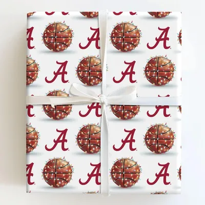 Crimson Court Glow - Gift Wrap for Christmas, Holidays Wrapping Paper, Christmas Wrapping Paper