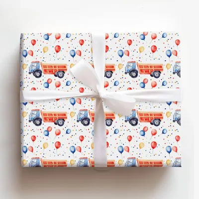 Built for Fun - Gift Wrap for Christmas, Holidays Wrapping Paper, Christmas Wrapping Paper