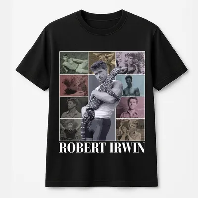 Robert Irwin Vintage 90s Bootleg T-Shirt, Robert Irwin T-Shirt, Robert Irwin Zookeep T-Shirt, Robert Irwin Wildlife