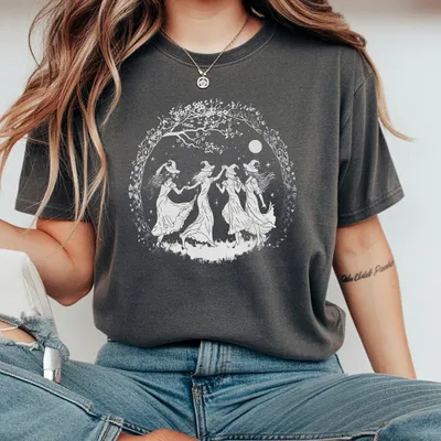 Halloween 2025 Aesthetic Lace Ghost T-Shirt Cute Pink Bow Spooky Ghost With Flowers And Bats Vintage Cozy