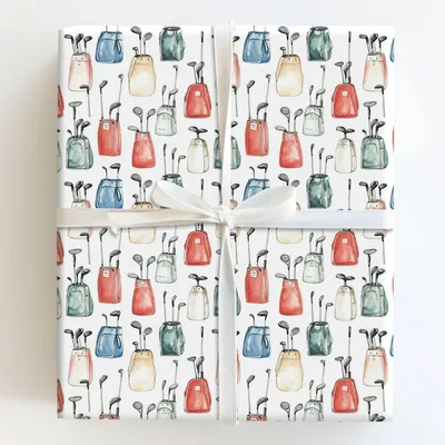 Teerific Times - Gift Wrap for Christmas, Holidays Wrapping Paper, Christmas Wrapping Paper