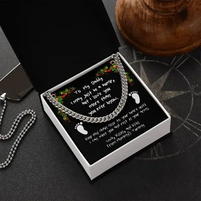 Future Dad Cuban Link Chain Necklace