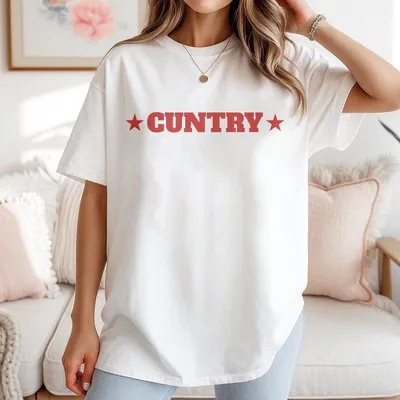 Cuntry Western Rodeo Unisex T-Shirt Funny Country T-Shirt Country Top Gift Cowgirl T-Shirt Country Concert Music Festival T-Shirt