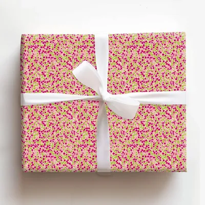 Party Dots - Gift Wrap for Christmas, Holidays Wrapping Paper, Christmas Wrapping Paper
