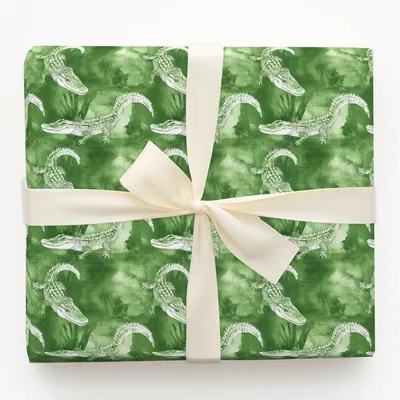 Green Machine - Gift Wrap for Christmas, Holidays Wrapping Paper, Christmas Wrapping Paper