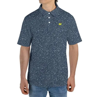 Masters Tournaments Golf Polo Polo Shirt 2025 Performance Sports Apparel Logo Printed