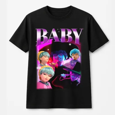 Saja Boys Baby Gugugaga Unisex T-Shirt Kpop Demon T-Shirt For Fans Classic Fit Soft