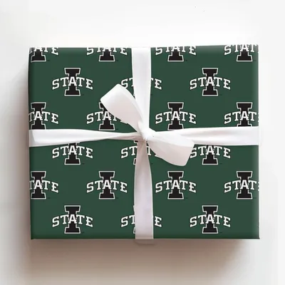 Evergreen Iowa State - Gift Wrap for Christmas, Holidays Wrapping Paper, Christmas Wrapping Paper