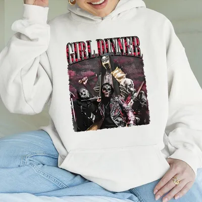 Sleep Token Hoodie Girl Dinner Meme Meets Rock Band Style Vessel Ii Graphic Alt Music Hoodie For Fans