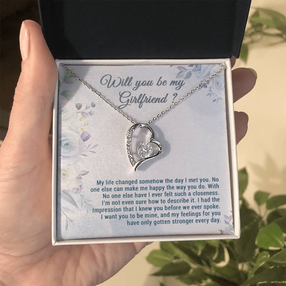 Be My Girlfriend Proposal, Will You Be My Girlfriend Gift, Future Girlfriend Necklace