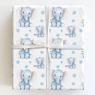 First Tusk - Gift Wrap for Christmas, Holidays Wrapping Paper, Christmas Wrapping Paper
