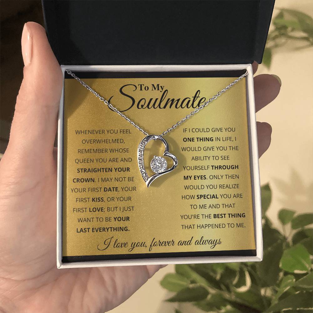 Heart Necklace - My Soulmate