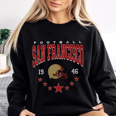 San Francisco Football Sweatshirt, Sf Football, Sunday Football Sweatshirt , San Francisco Gifts, San Francisco Sweatshirt, San Francisco Football Sweatshirt