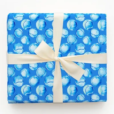 Blue Duece - Gift Wrap for Christmas, Holidays Wrapping Paper, Christmas Wrapping Paper