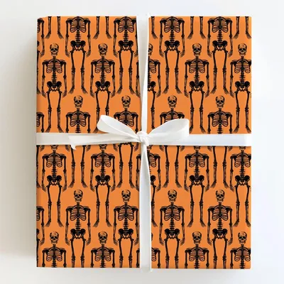 Spooky Friend - Gift Wrap for Christmas, Holidays Wrapping Paper, Christmas Wrapping Paper
