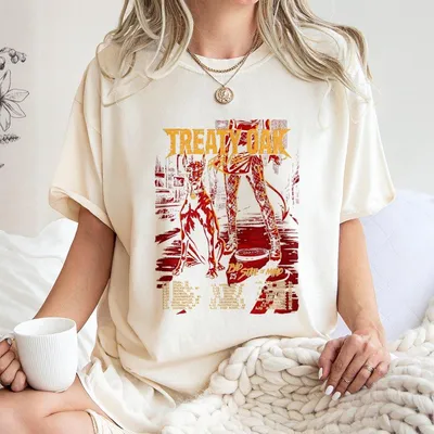 Treaty Oak Revival 2025 Poster T-Shirt Unisex Tour Graphic T-Shirt Menswear Tops