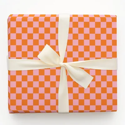 Bos Checked - Gift Wrap for Christmas, Holidays Wrapping Paper, Christmas Wrapping Paper