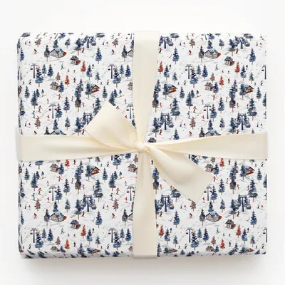 Winter Vacation - Gift Wrap for Christmas, Holidays Wrapping Paper, Christmas Wrapping Paper