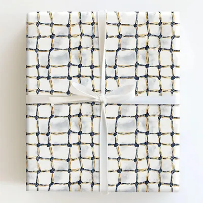 Nothin But Net - Gift Wrap for Christmas, Holidays Wrapping Paper, Christmas Wrapping Paper