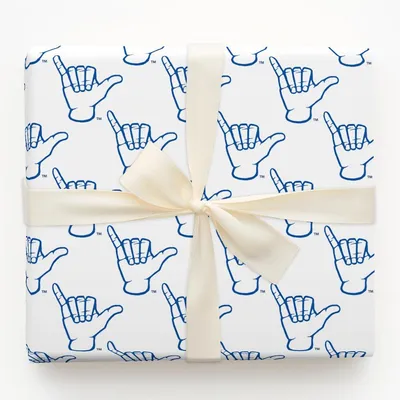 Cougar Shaka - Gift Wrap for Christmas, Holidays Wrapping Paper, Christmas Wrapping Paper