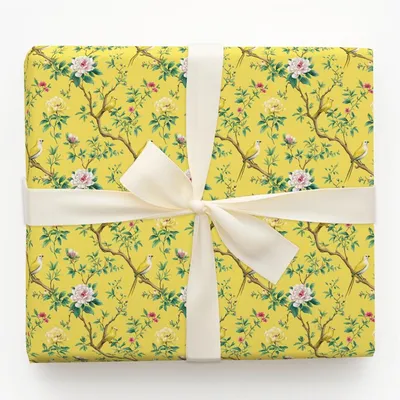 Golden Dynasty - Gift Wrap for Christmas, Holidays Wrapping Paper, Christmas Wrapping Paper