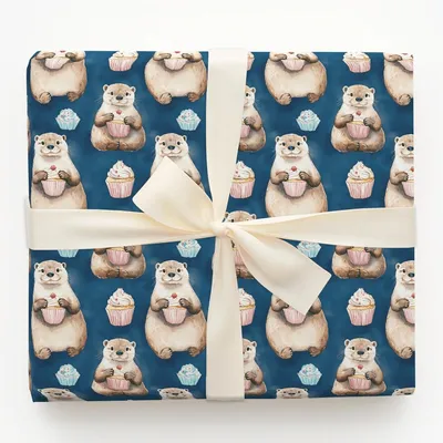 Buoyant Beau - Gift Wrap for Christmas, Holidays Wrapping Paper, Christmas Wrapping Paper