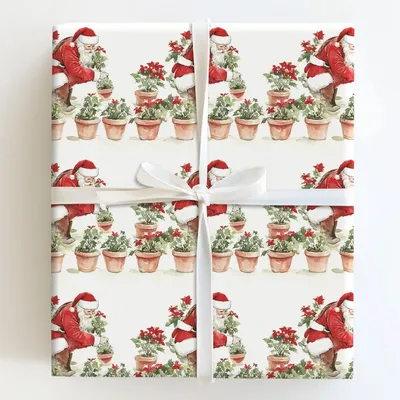 Sow Merry - Gift Wrap for Christmas, Holidays Wrapping Paper, Christmas Wrapping Paper