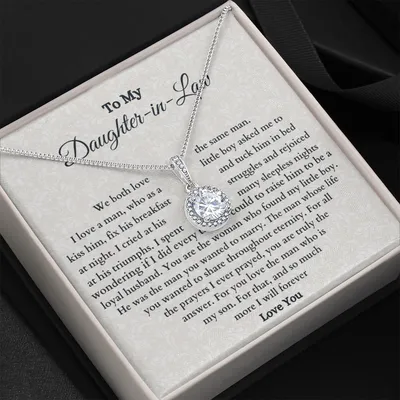 To My Daughter-in-Law Eternal NEcklace