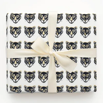 Moon Shadow - Gift Wrap for Christmas, Holidays Wrapping Paper, Christmas Wrapping Paper
