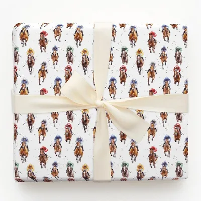 Champions Ride - Gift Wrap for Christmas, Holidays Wrapping Paper, Christmas Wrapping Paper