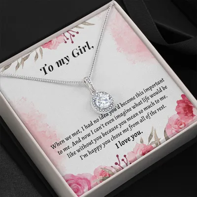 Valentines Gift for Girlfriend - I can't even imagine what life would be like without you