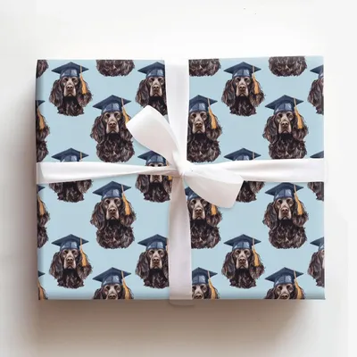 Boykin Brilliance - Gift Wrap for Christmas, Holidays Wrapping Paper, Christmas Wrapping Paper