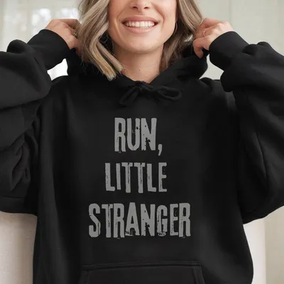 Run Little Stranger Hoodie ,Malachi Vize Hoodie,Leigh Rivers Merch,Dark Romance Merch,Book Lovers Unisex Soft