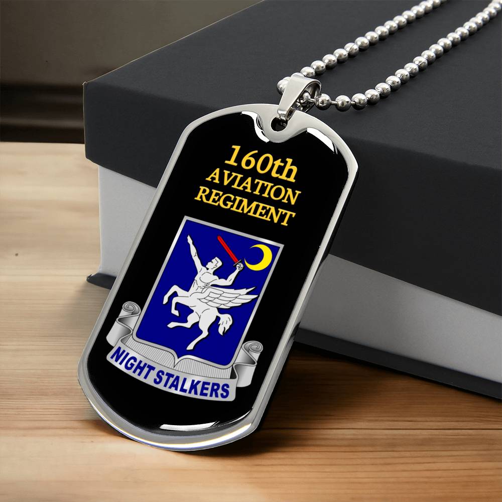Awesome Dog Tag For 160Th Aviation Regiment - Army Tag Necklace, Dog Tag