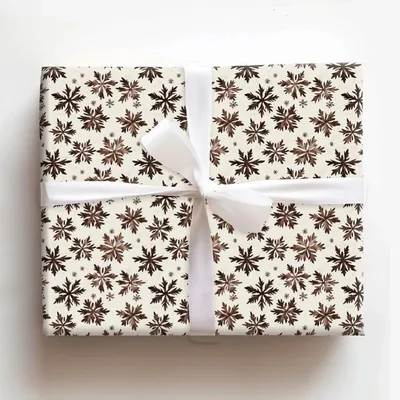 Chestnut Sky - Gift Wrap for Christmas, Holidays Wrapping Paper, Christmas Wrapping Paper