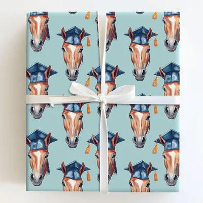 Arabian Graduate - Gift Wrap for Christmas, Holidays Wrapping Paper, Christmas Wrapping Paper
