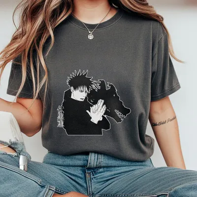 Megumi T-Shirt Heavyweight Cotton Casual Style Anime Inspired