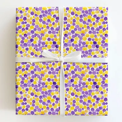 Gold Nights - Gift Wrap for Christmas, Holidays Wrapping Paper, Christmas Wrapping Paper