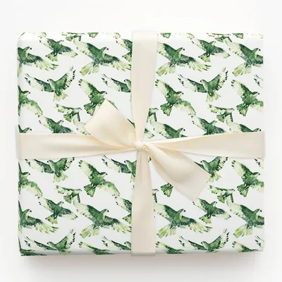 Green Means Go - Gift Wrap for Christmas, Holidays Wrapping Paper, Christmas Wrapping Paper